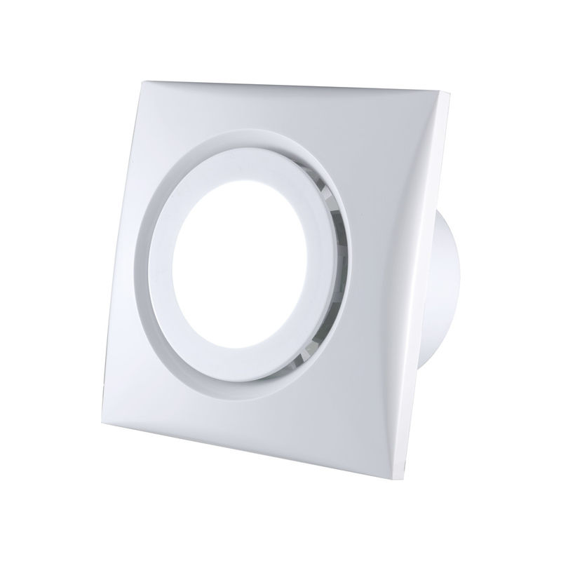 14. OEM/ODM Ventilateur d'échappement à plafond carré avec lumière LED 4W et masse d'air