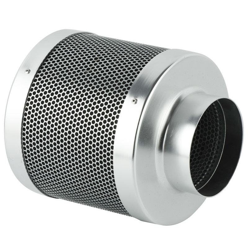 Logo personnalisé 6&quot; 8&quot; 10&quot; 12&quot; Système de ventilation par ventilateur en ligne Filtre à carbone pour le débit d'air