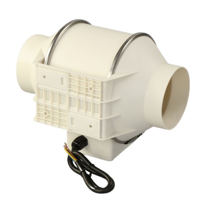 162-252 Quantité d'air 220V 4/5/6 pouces 100/125/150/200mm Silent écoulement mixte de l'échappement Ventilateur de conduit en ligne