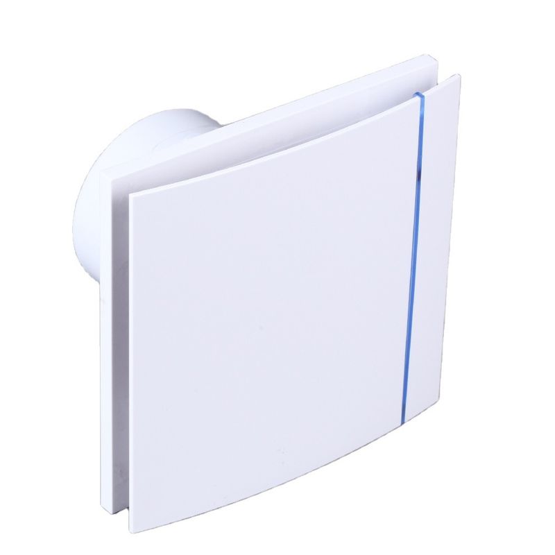 2. OEM/ODM Fabriqué en plastique ventilateur d'échappement de cuisine de 4 à 6 pouces carrés avec lumière LED
