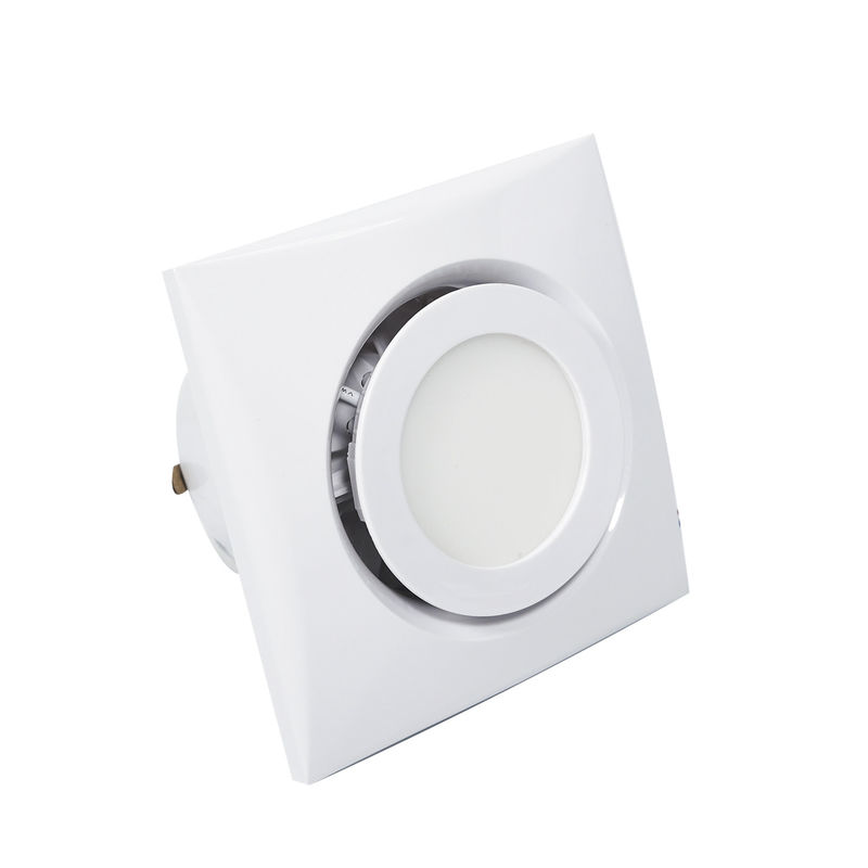Ventilateur à plafond mural avec lumière LED et 162-252 Quantité d'air en blanc