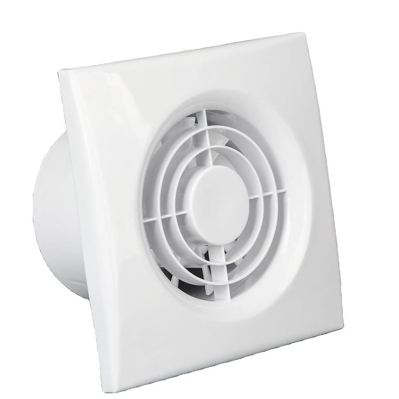12. Ventilateur à débit axiale monté sur le mur de la fenêtre de la salle de bain avec volet de masse et courant électrique continu