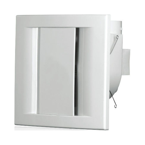 8 pouces silencieux salle de bain en plastique carré ventilateur ultra silencieux avec LED Light Plafond monté ventilateur d'échappement extrait d'air