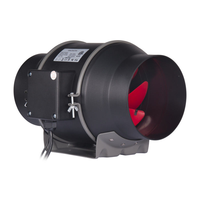 6 pouces EC 100~240V Ventilateur à conduit interne Ventilateur avec application WiFi Avec régulateur de température et d'humidité Ventilateur à conduit interne inférieur