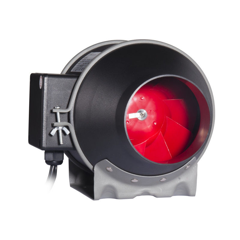 Wifi Smart 4 pouces 100~240V Faible bruit Ventilateur de conduit en ligne de fumée Ventilateur de conduit en ligne de contrôle de l'humidité Ventilateur d'échappement